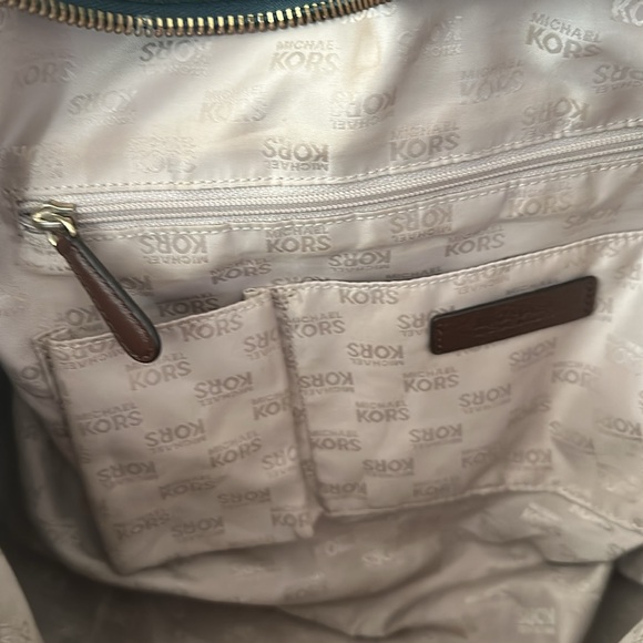 Michael Kors oversized studded suede shoulder bag tote - Picture 11 of 13